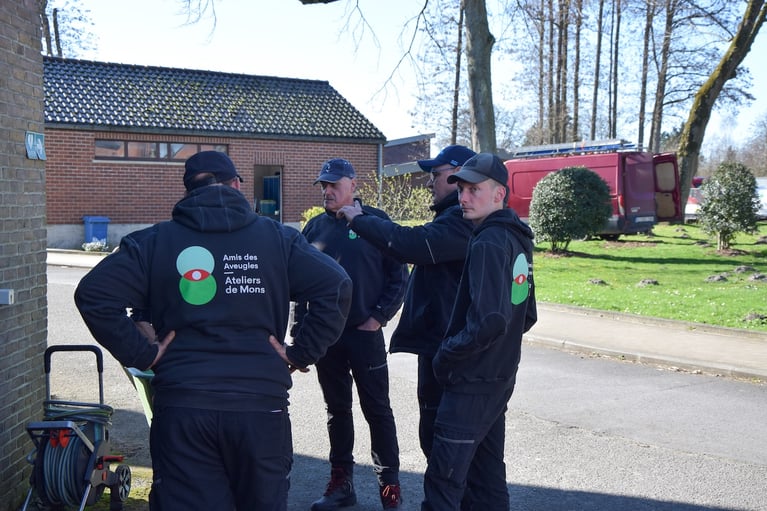 Rencontre avec l'équipe Espaces Verts des Ateliers de Mons