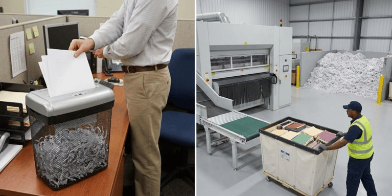 Broyeur de documents de bureau vs service professionnel : le vrai coût de la destruction interne