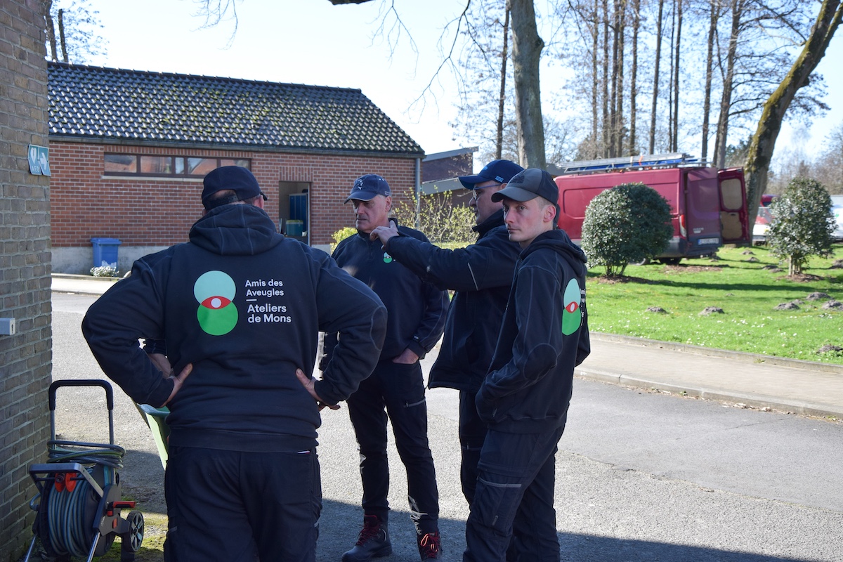 Rencontre avec l'équipe Espaces Verts des Ateliers de Mons