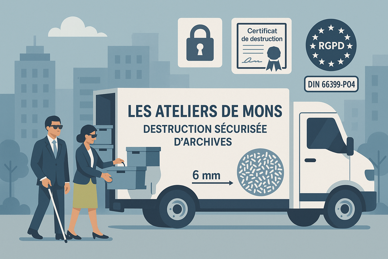 Comment fonctionne la destruction de vos archives en toute sécurité ?